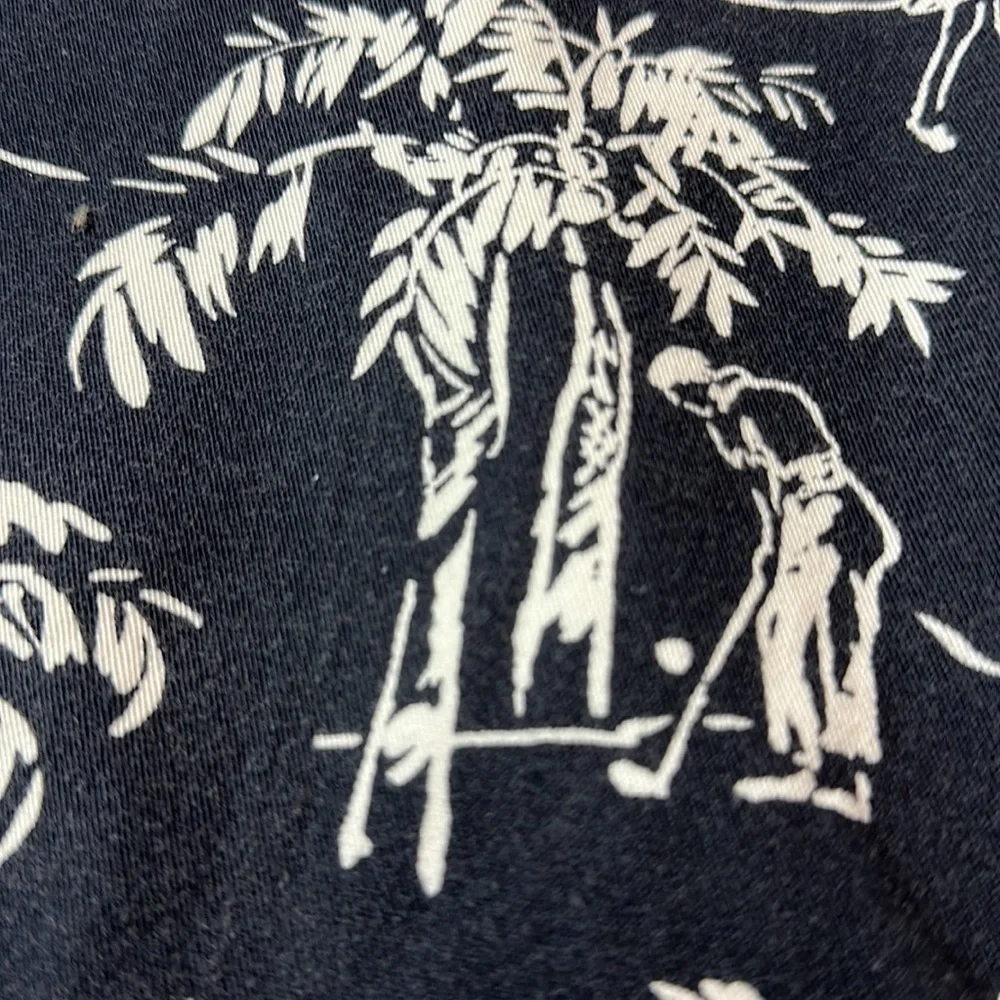 90s Talbots Palm Springs Pants 100% Cotton Resort Golf Coastal Grandmillennial - Picture 6 of 14